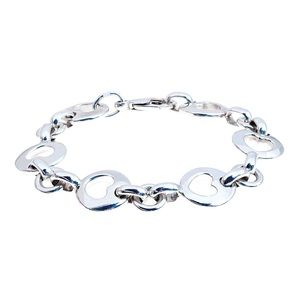 Tiffany & Co. Stensil Heart Link Bracelet